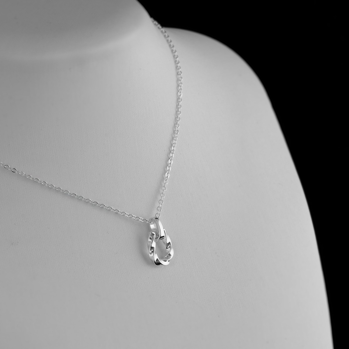Twist Horseshoe Necklace S925 | GLUCK（グルック）の